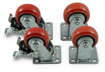 Set di rotelle con e senza freno per MK287, SolidHub