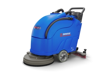 Autolaveuse SWM50E avec batterie 2.200 m²/h, diamètre de brosse 490 mm, wipeket 