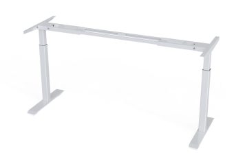 Bâti de bureau MILLA, réglage électrique de la hauteur, largeur 1.010 - 1.800 mm 