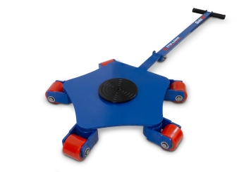 Transportfahrwerk TFW-L6000, max. Belastung 6.000 kg, 360° schwenkbar, inkl. Zugstange, SolidHub 