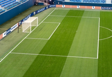 259,2 m  Panneaux LED pour stade SBO-LED10G, Écran LED de stade, forme U, 162 Panneaux, TecMaschin 