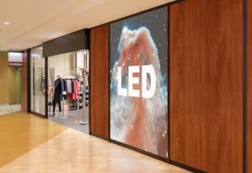 3 m x 3 m mur vidéo LED DVW-LED50-3/CF avec accès frontal, TecMaschin 