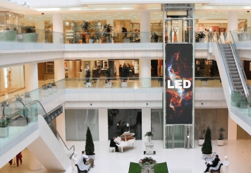 2 m x 6 m mur vidéo LED DVW-LED50-3/CB avec accès arrière, TecMaschin 