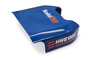 Untere blaue Abdeckung für Elektrohubwagen HWE1500-2, SolidHub