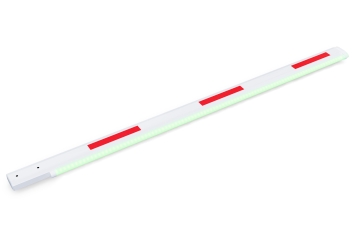 Barrière avec éclairage LED pour barrière électrique automatique ES3500, TecMaschin