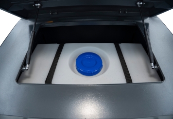 Balayeuse de voirie de rue à batterie SKM80E, 15.200 m²/h, 1.950 mm x 2.190 mm x 2.085 mm, wipeket 