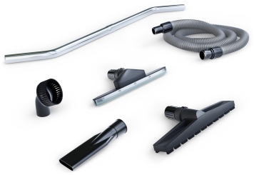 Aspirateur eau et poussière NTS80, châssis basculant 3.000 W, 80 l, wipeket 