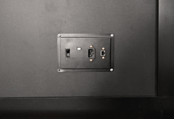 Bureau Cabine téléphonique /  cabine acoustique LIA100 pour 1 personnes, Noir, 870 mm x 866 mm surface de la pièce 