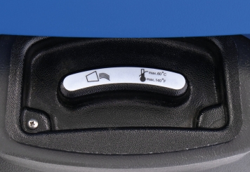 Machine de nettoyage de moquettes industrielle ITR38, largeur de nettoyage 460 mm, wipeket 