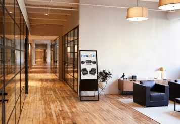 Totem numérique DAS-LED43,  afficheur, écran 43 in, Android 11, TecMaschin 