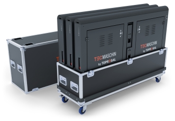 Boîte de transport TB/SBO-3 pour 3 panneaux LED pour stade, 540 mm x 1.690 mm x 1.285 mm, TecMaschin 