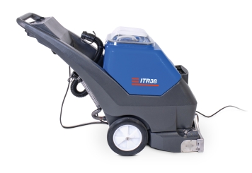 Machine de nettoyage de moquettes industrielle ITR38, largeur de nettoyage 460 mm, wipeket 