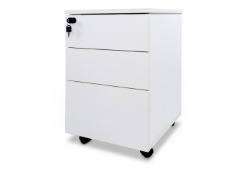 Caisson roulant FRIDA pour bureau, 3 tiroirs, 400 mm x 455 mm x 620 mm 