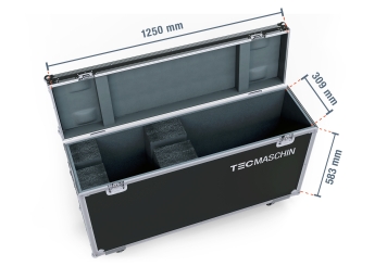 Caisse de transport  TB-DAO43 pour totem numérique DAO-LCD43E, TecMaschin 