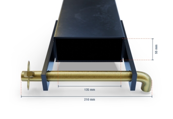 Rallonge de fourche pour chariot élévateur 1.830 mm, charge max. 3.000 kg, SolidHub 