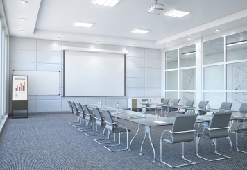 Totem numérique DAS-LED43,  afficheur, écran 43 in, Android 11, TecMaschin 