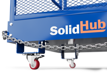 Plateforme / nacelle de travail AK360/2 pour chariot élévateur, SolidHub 