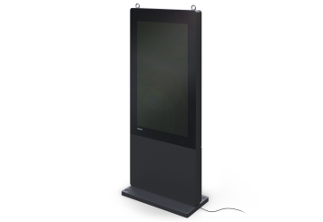Totem numérique extérieur DKSO-LED55, 55 in, Android 13, TecMaschin 