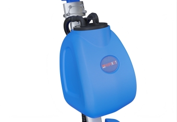 Autolaveuse SWM20E avec batterie, 1.800 m²/h, diamètre de la brosse 350 mm, wipeket 