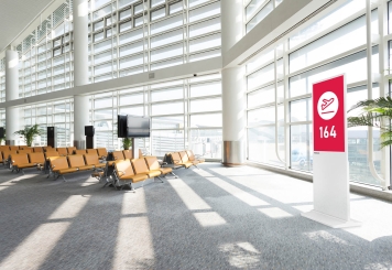 Totem numérique DKS-LED43, 43 in affichage, Android 11, Blanc, 610 mm x 450 mm x 1.810 mm, TecMaschin 