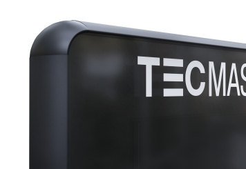 Totem numérique mobile DKS-LED65, 65 in Display, Android 13, Noir, 870 mm x 450 mm x 1.555 mm, TecMaschin 