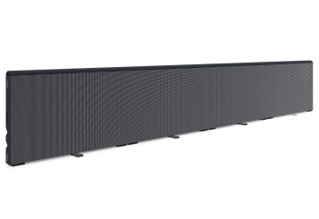 259,2 m  Panneaux LED pour stade SBO-LED10G, Écran LED de stade, forme U, 162 Panneaux, TecMaschin 