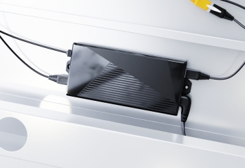 Table de bureau à réglage électrique de la hauteur MILLA200, blanc, 2.000 mm x 800 mm 