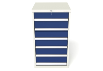 Armoire à outils WS6 avec 6 tiroirs largeur 540 mm/profondeur 748 mm pour MFW/MFR1000 