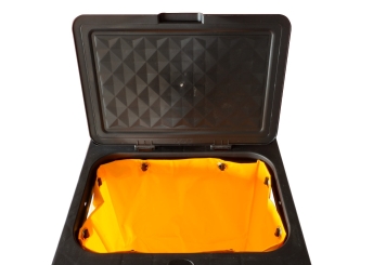 Chariot de nettoyage RWW4 avec presse, 4 seaux et sac poubelle, wipeket 