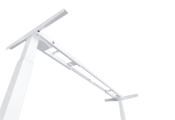 Bâti de bureau MILLA, réglage électrique de la hauteur, largeur 1.010 - 1.800 mm 