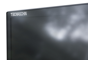 Totem numérique mobile DKS-LED65, 65 in Display, Android 13, Noir, 870 mm x 450 mm x 1.555 mm, TecMaschin 