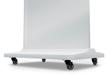 Totem numérique mobile DKST-LED43 avec écran tactile, 43 in, Android 11, Blanc, 610 mm x 450 mm x 1.877 mm, TecMaschin 