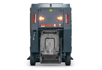 Balayeuse de voirie de rue à batterie SKM200E, 22.000 m²/h, 2.200 mm x 3.880 mm x 2.100 mm, wipeket 