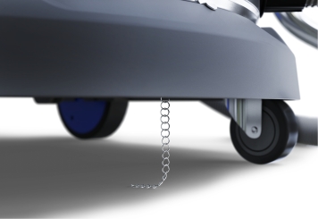 Aspirateur eau et poussière NTS80-1, châssis basculant 2.200 W, 80 l, wipeket 