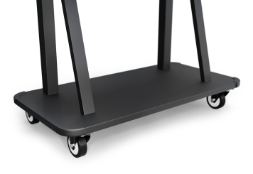 Chariot pour tableaux blancs avec diagonale d'écran 32  - 75 in, TecMaschin 