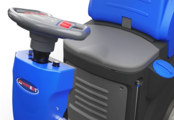 Autolaveuse autoportée SWA70-1, Diamètre des brosses 570 mm, 3.300 m²/h, wipeket 