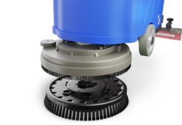 Autolaveuse SWM50E avec batterie 2.200 m²/h, diamètre de brosse 490 mm, wipeket 