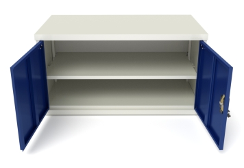 Armoire à outils WST avec porte, large 1.080 mm, profondeur 548 mm pour MFW/MFR 