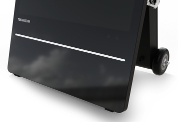 Totem numérique d'extérieur DAO-LCD43E, 43 in avec batterie, Android 13, TecMaschin 