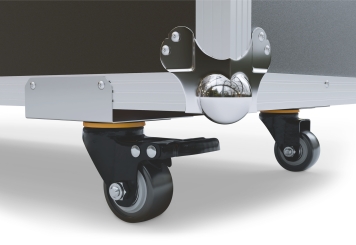 Caisse de transport, Flightcase TB190/55-1 pour DKS-LED43 et DKST-LED43, TecMaschin 