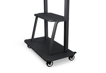 Chariot pour tableaux blancs avec diagonale d'écran 32  - 75 in, TecMaschin 