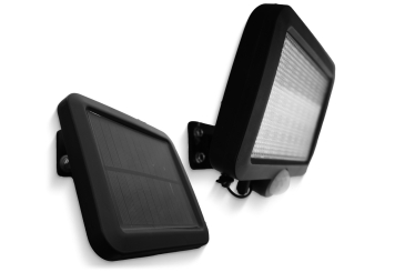 Small smoking shelter US1600/3, 1.600 mm x 1.200 mm x 2.400 mm, including solar lamp with motion detector 