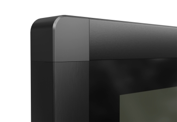 Totem numérique DKST-LED43 avec écran tactile, 43 in écran, Android 13, Noir, 610 mm x 450 mm x 1.787 mm, TecMaschin 