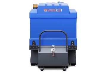 Balayeuse autoportée à fonctionnement sur batterie AKM80-1, 7.200 m²/h, 92 l réservoir à poussière, wipeket 