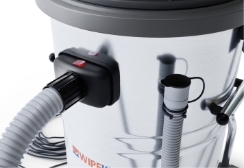 Aspirateur eau et poussière NTS80, châssis basculant 3.000 W, 80 l, wipeket 