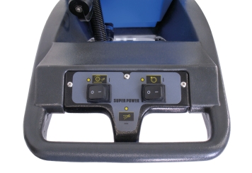 Machine de nettoyage de moquettes industrielle ITR38, largeur de nettoyage 460 mm, wipeket 